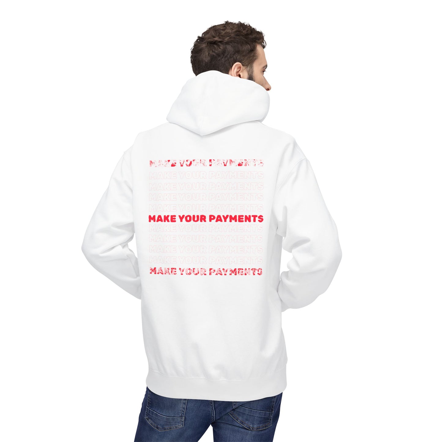 Copy of Unisex Midweight Hoodie - A Payment A Day Keeps Us Away